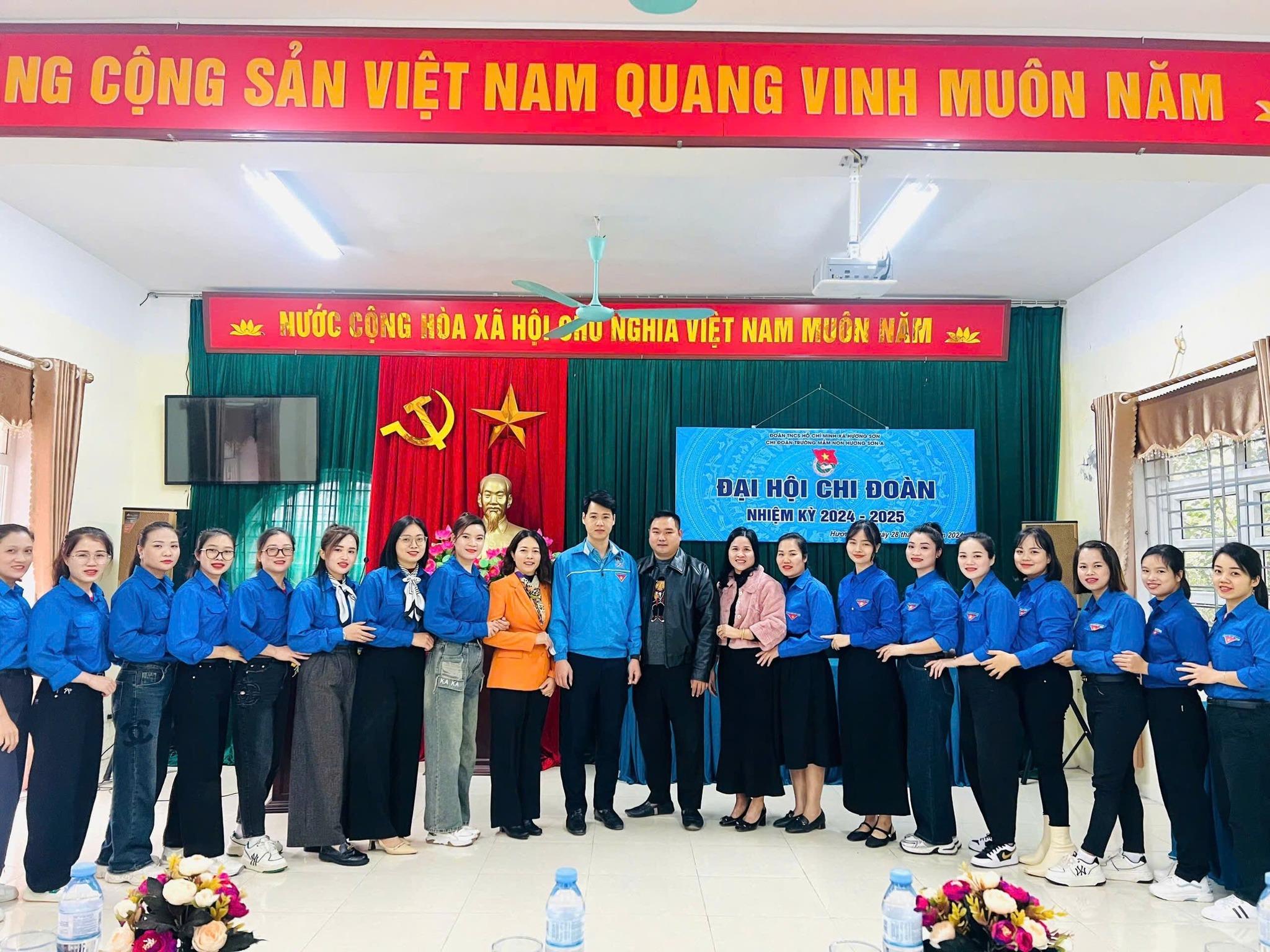 🎉🎉🎉ĐẠI HỘI CHI ĐOÀN TRƯỜNG MN HƯƠNG SƠN A NHIỆM KỲ 2024-2025🎉🎉🎉