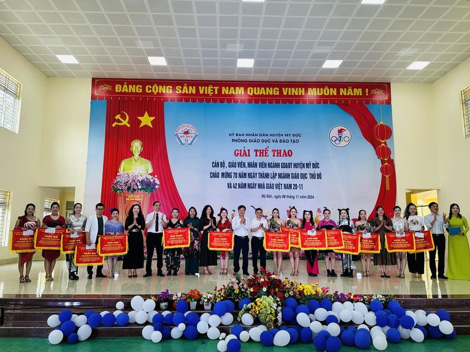 GIẢI THỂ THAO CB,GV,NV NGÀNH GD&ĐT HUYỆN MỸ ĐỨC